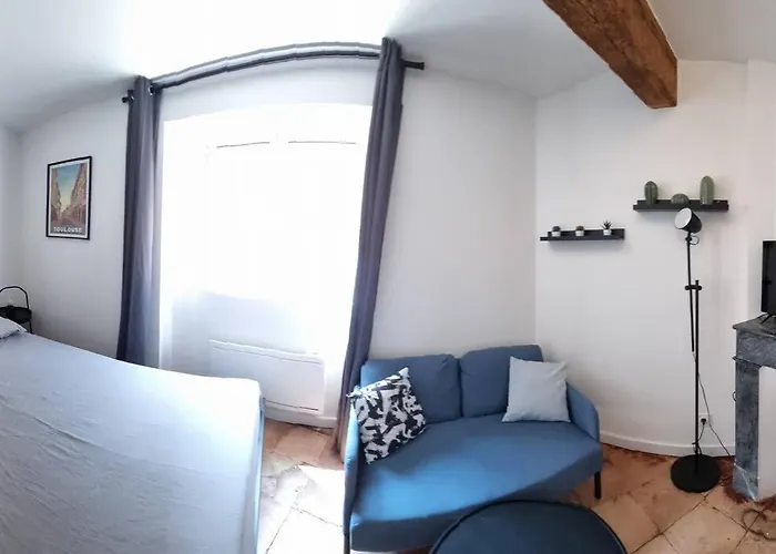 Studio Proche Capitole - Terrasse - Wifi - Tv