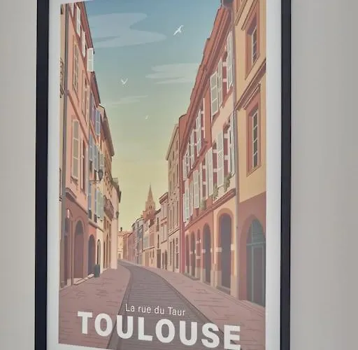 Studio Proche Capitole - Terrasse - Wifi - Tv